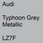 Preview: Audi, Typhoon Grey Metallic, LZ7F.